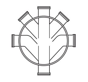 450mm Equal Chamber Base 263mm Invert - Image 3